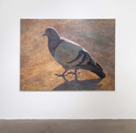 Vasil Artamonov, PIGEON, OIL AND CANVAS, 200 × 150 CM, 2025 