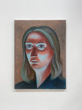 Vasil Artamonov, CLASS, 200 X 100 CM, OIL ON PRIMED COTTON CANVAS, 2023 