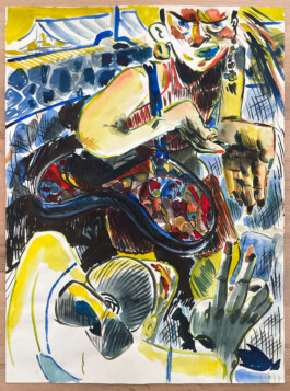 Martin Groch, drawing,ink, artist