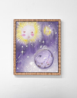 Olga Krykun, EUROPA - DREAMS, 45 X 55, ACRYLIC AND PASTEL ON CANVAS, WITH ARTIST-MADE WOODEN FRAME, 2026 