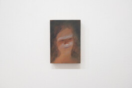 Vasil Artamonov, Monstera, oil on canvas, 2025, solo, show, Clauda, Prague, Art, Contemporary, photo by Lukas Havlena