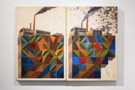 Vasil_Artamonov-THE-BASE-AND-SUPERSTRUCTURE-103-X-71-CM-2×-OIL-AND-MIXED-MEDIA-ON-FIBREBOARD-DIPTYCH-2023, Clauda, Gallery